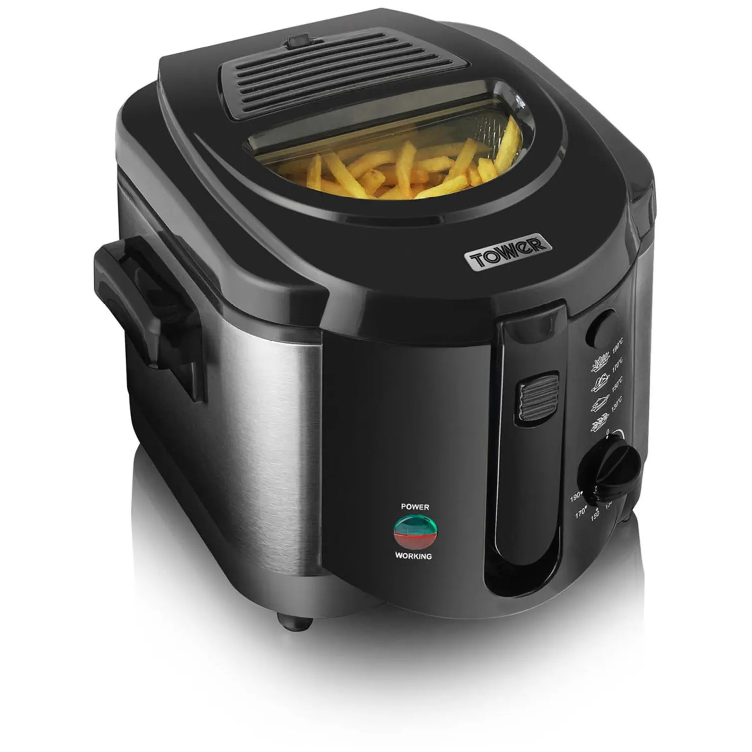 RKW0069 Tower Square Fryer Black 2ltr