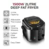 RKW0069_11 Tower Square Fryer Black 2ltr