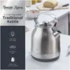 Swan Retro Traditional Kettle Stainless Steel