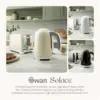 Swan Solace Jug Kettle Cream