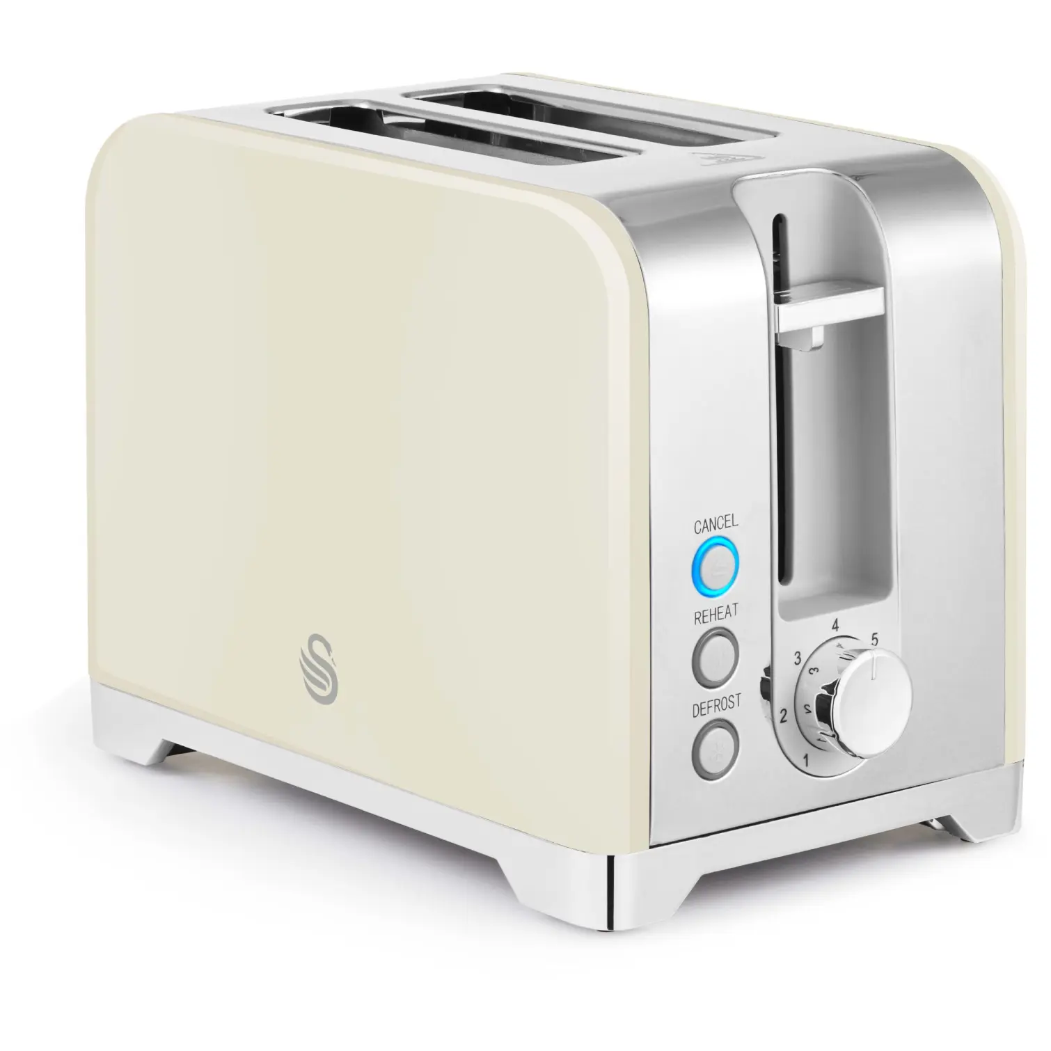Swan Solace 2 Slice Toaster Cream
