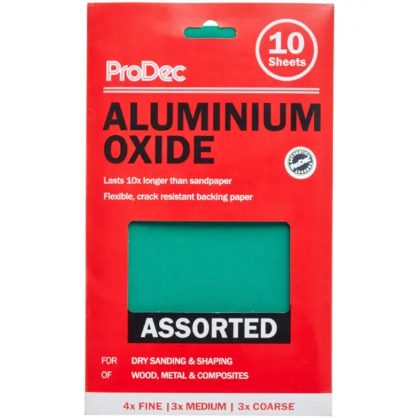 Aluminium Oxide Assorted 10pk 230mmX140mm
