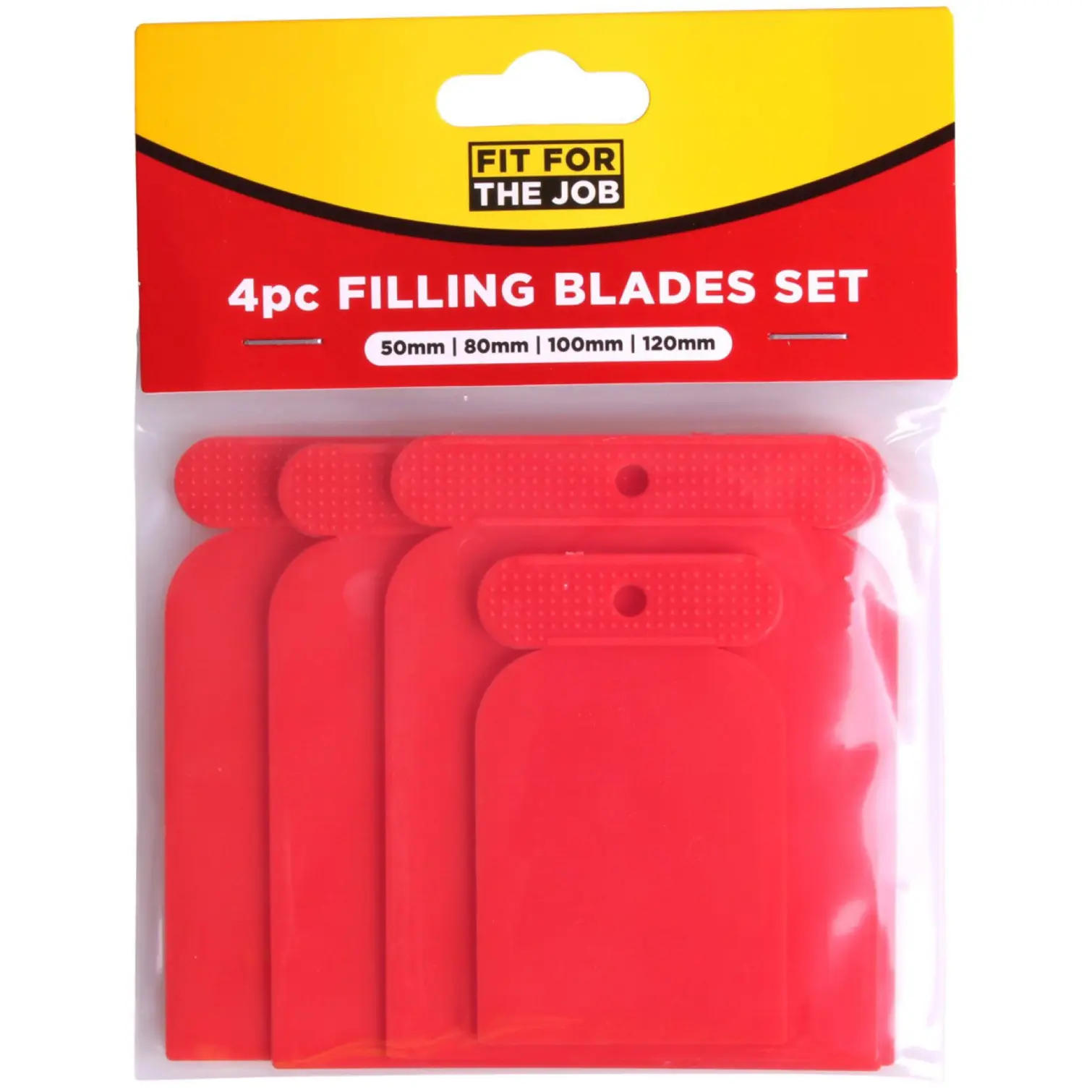 Fit For The Job 4 Piece Plastic Filling Blades