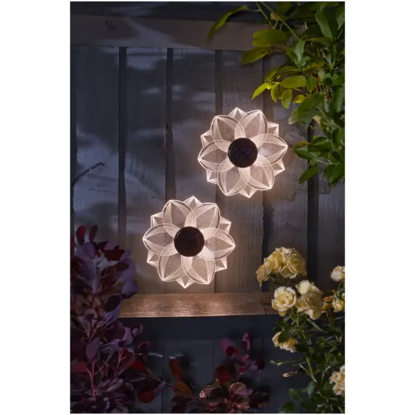 Smart Garden Bloom Line Fence & Wall Decor PK2