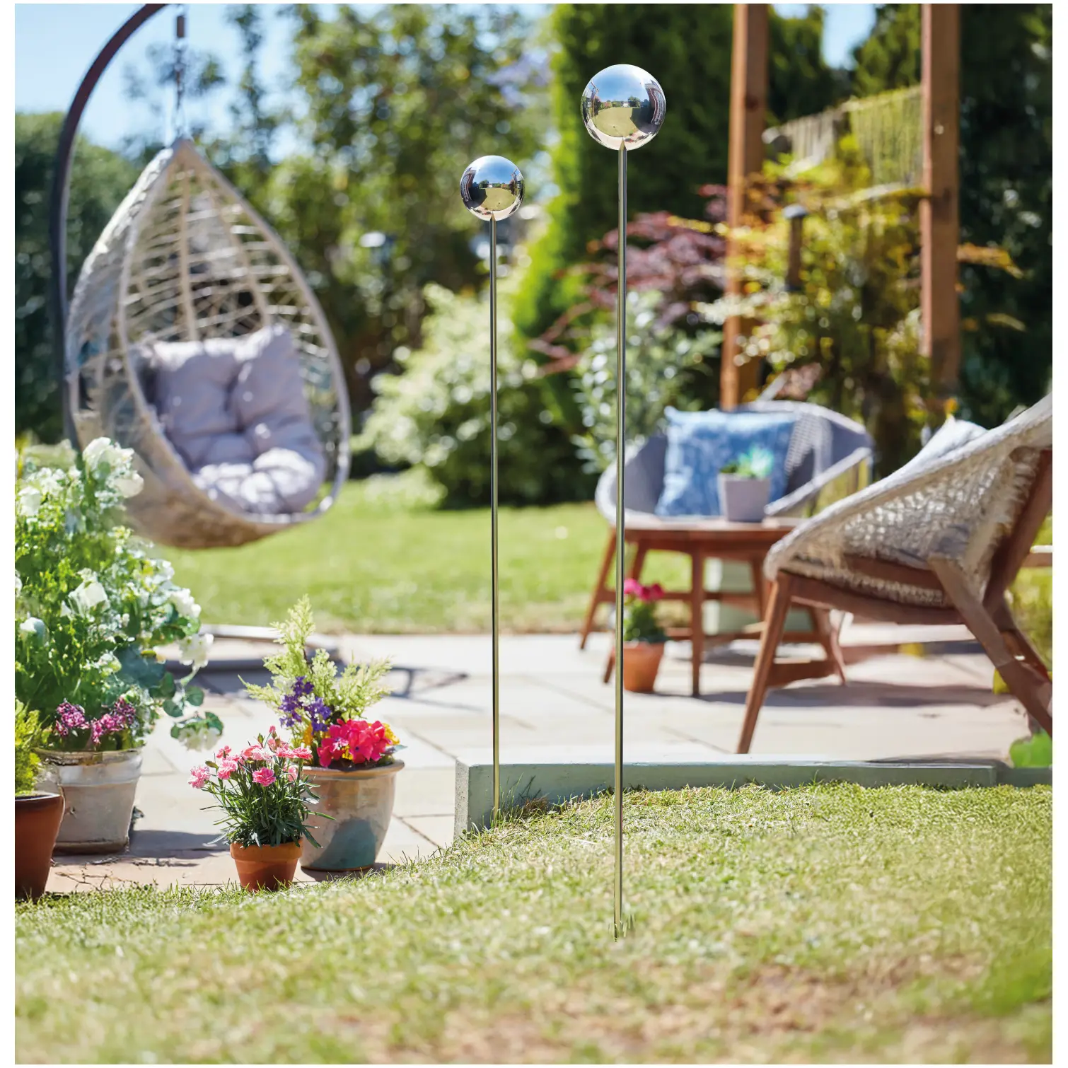 Smart Garden Gaze Ball Stake 120cm
