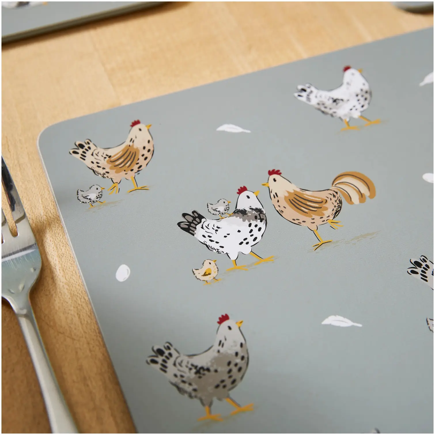 Cooksmart Hen House Lane Placemats Pack of 4