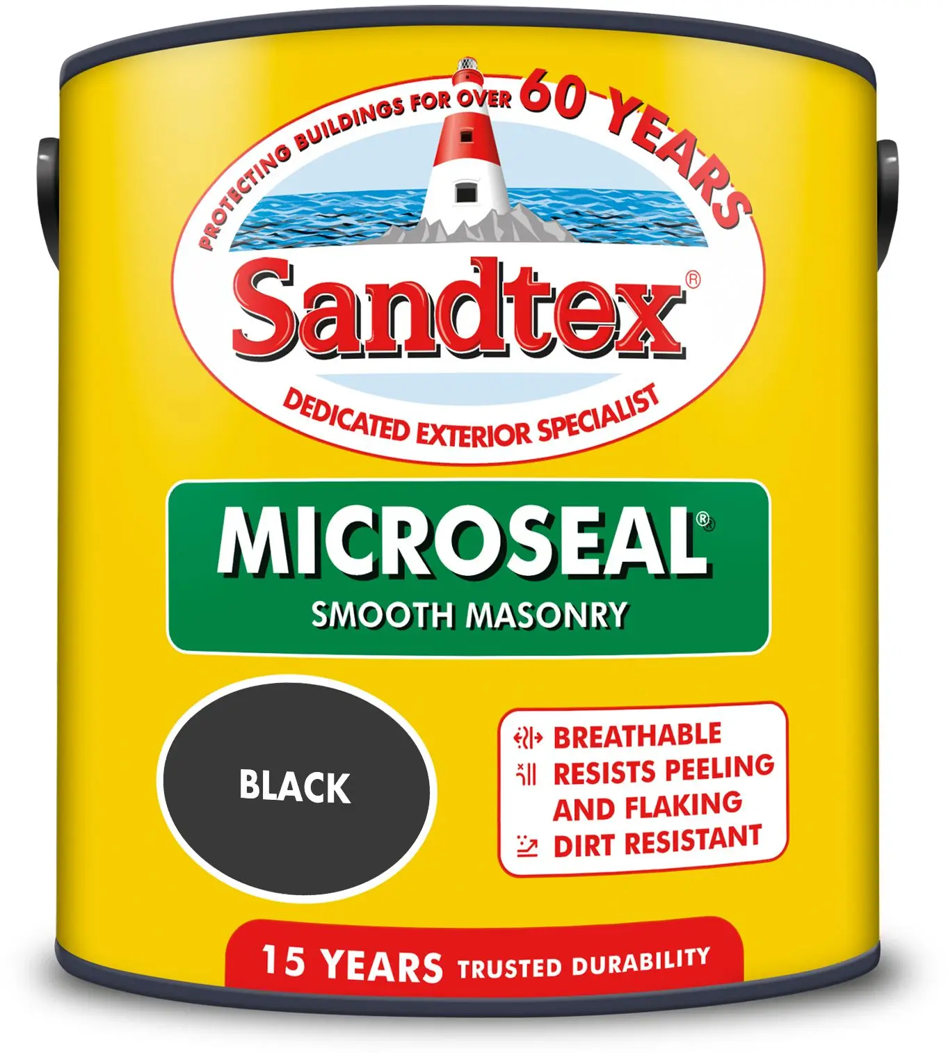 Sandtex Masonry Paint 2.5ltr Black