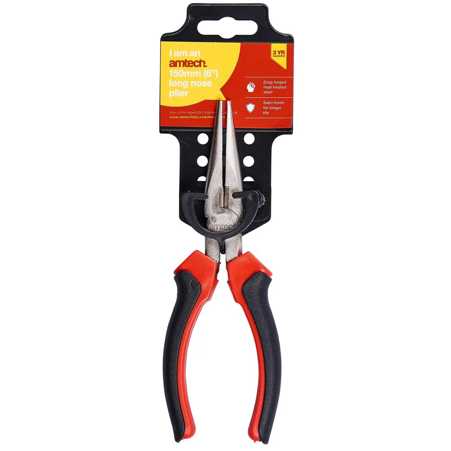 amtech Pro Long Nose Plier 150mm