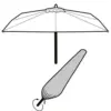 Garland Parasol Cover Extra Large 216cm