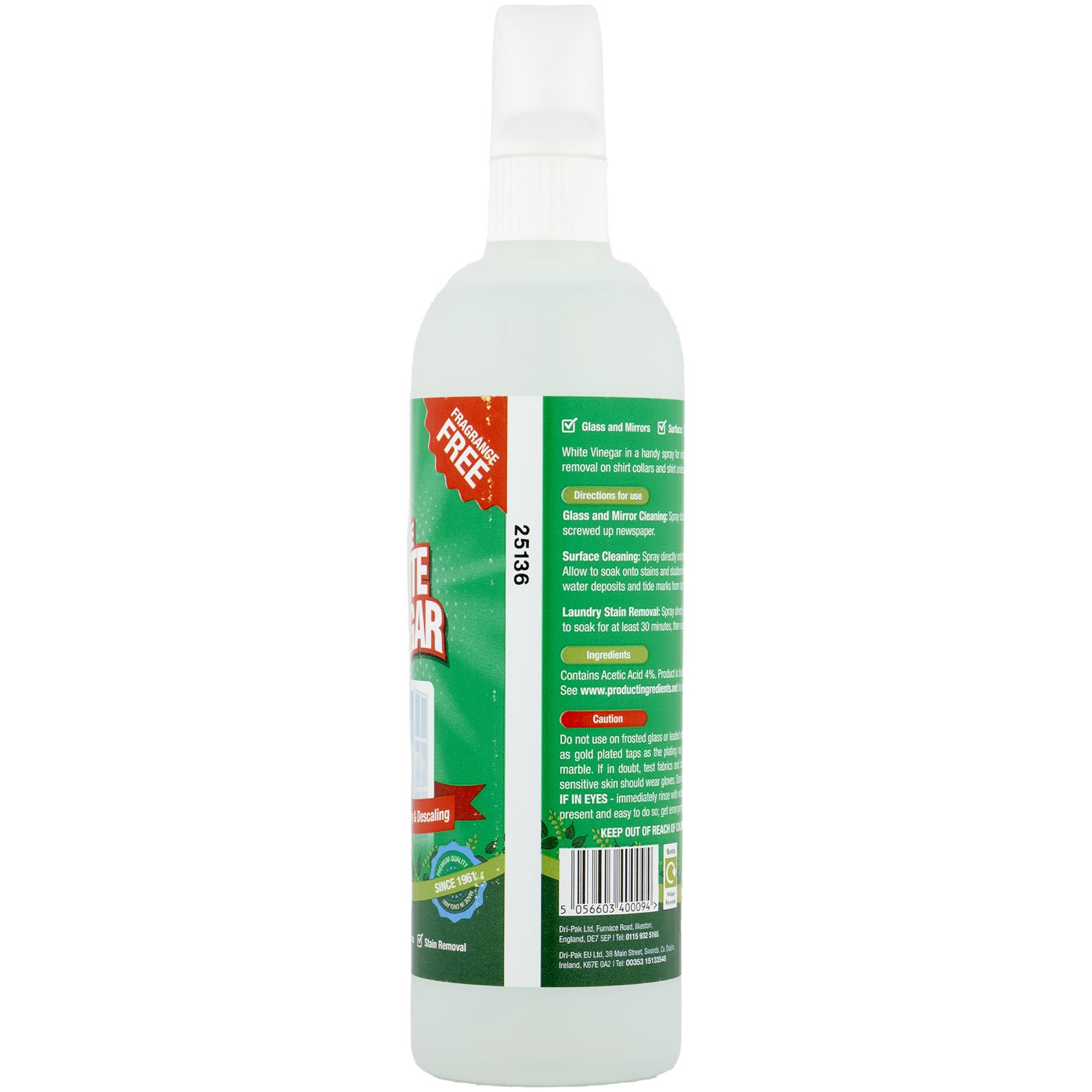 DP Pure White Vinegar 750ml