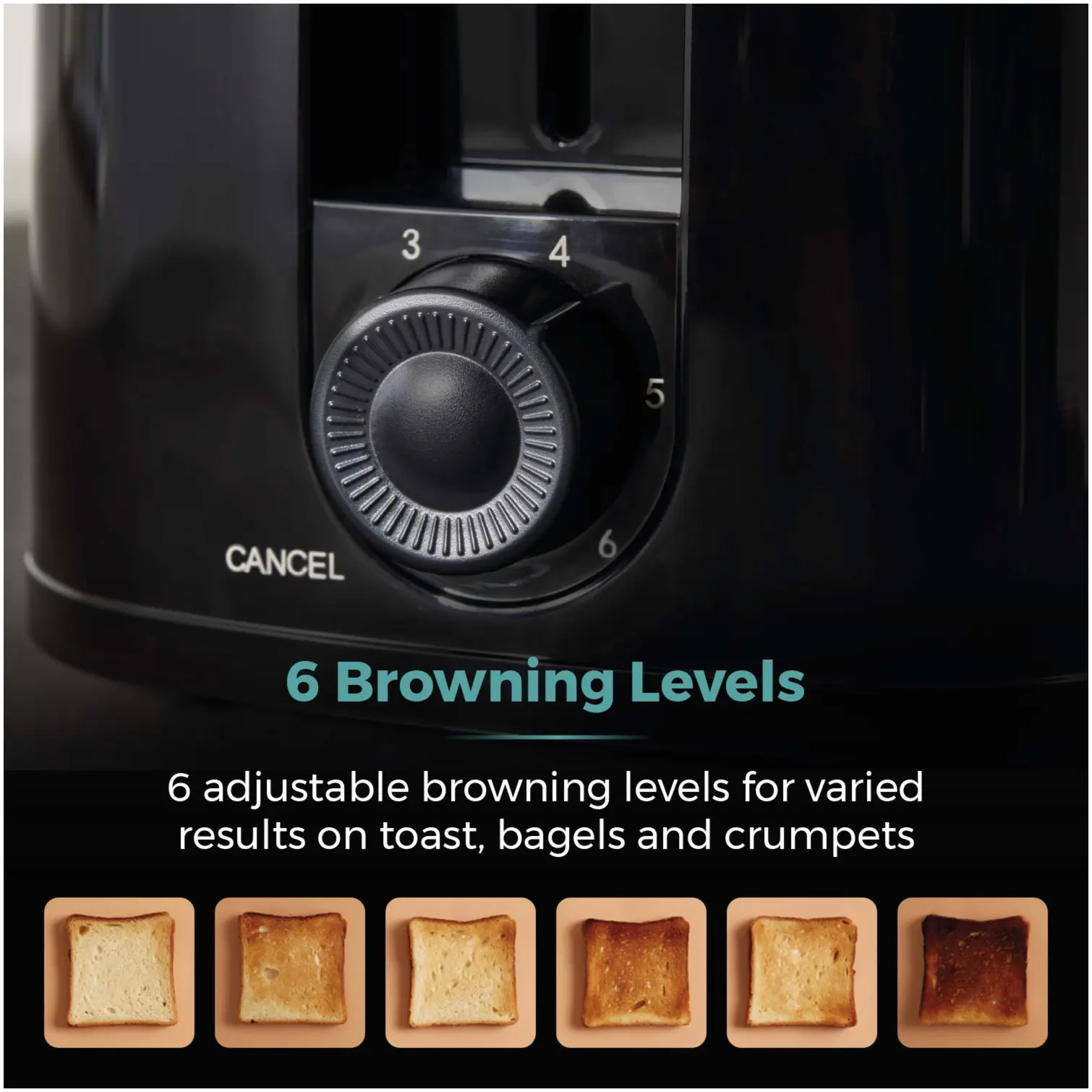 RKW0134_7 Tower Presto 2 Slice Toaster Grey