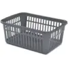 Whitefurze Handy Basket Silver 45cm