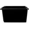 Whitefurze Large Storage Box Black