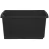 Whitefurze Large Storage Box Black