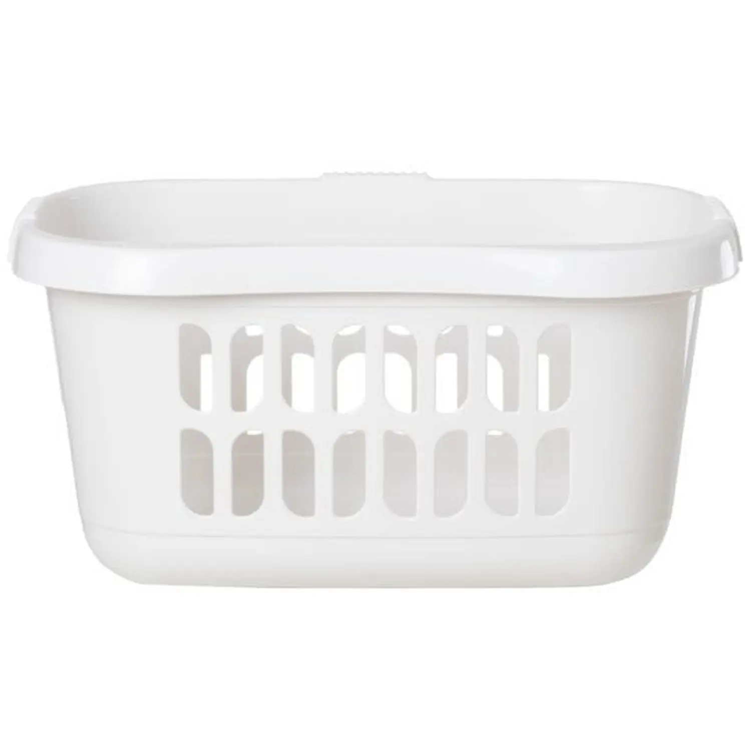 Wham Hipster Laundry Basket White 40 x 33 x 66.5cm