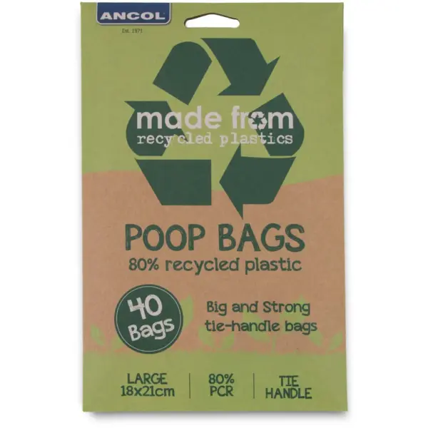 ANC0030 Ancol Bio-Degradable Poop Bags Pack of 40