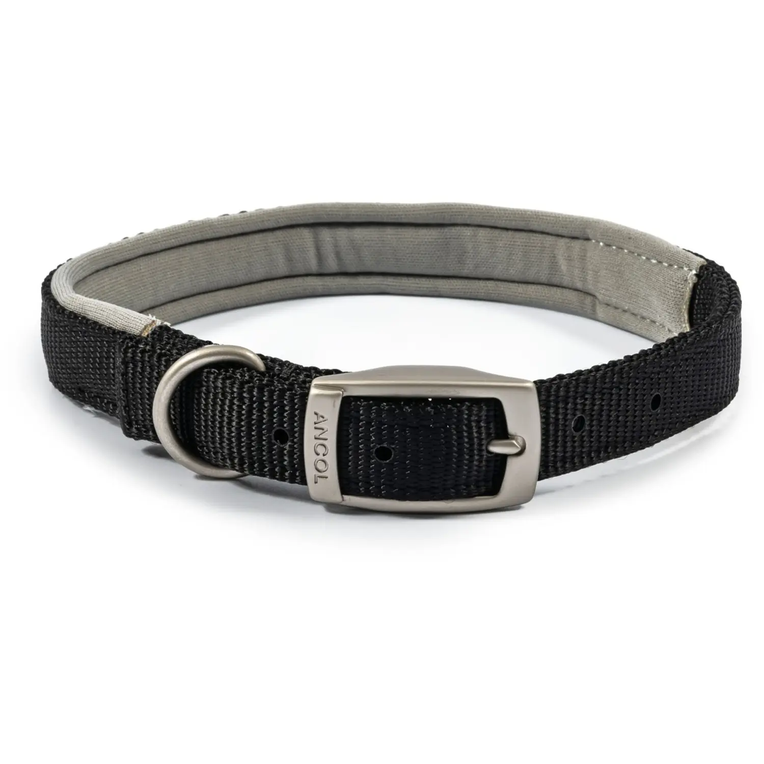 Padded Adjustable Collar 35-43cm Black