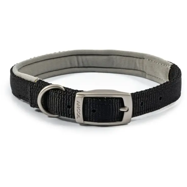 Padded Adjustable Collar 39-48cm Black