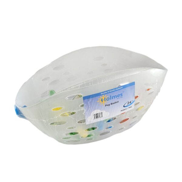 BTR0015 Holmes Peg Basket with 24 Soft Pad Pegs