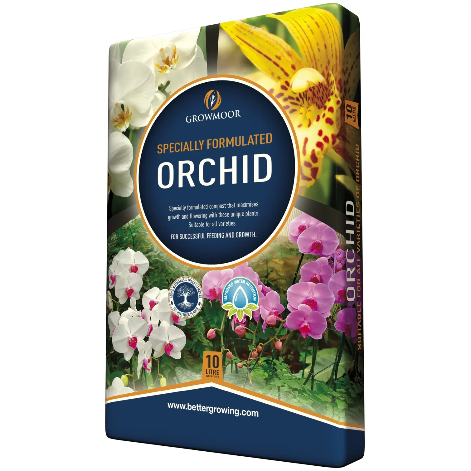 Growmoor Orchid Compost 8 Litre