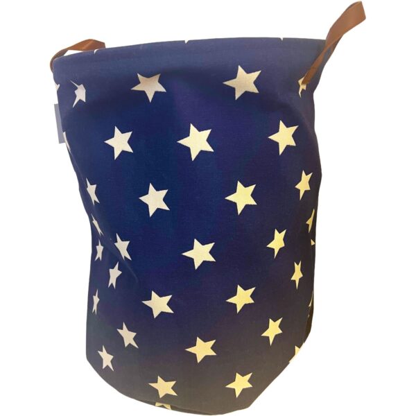 Inglenook Navy Starred Laundry Basket