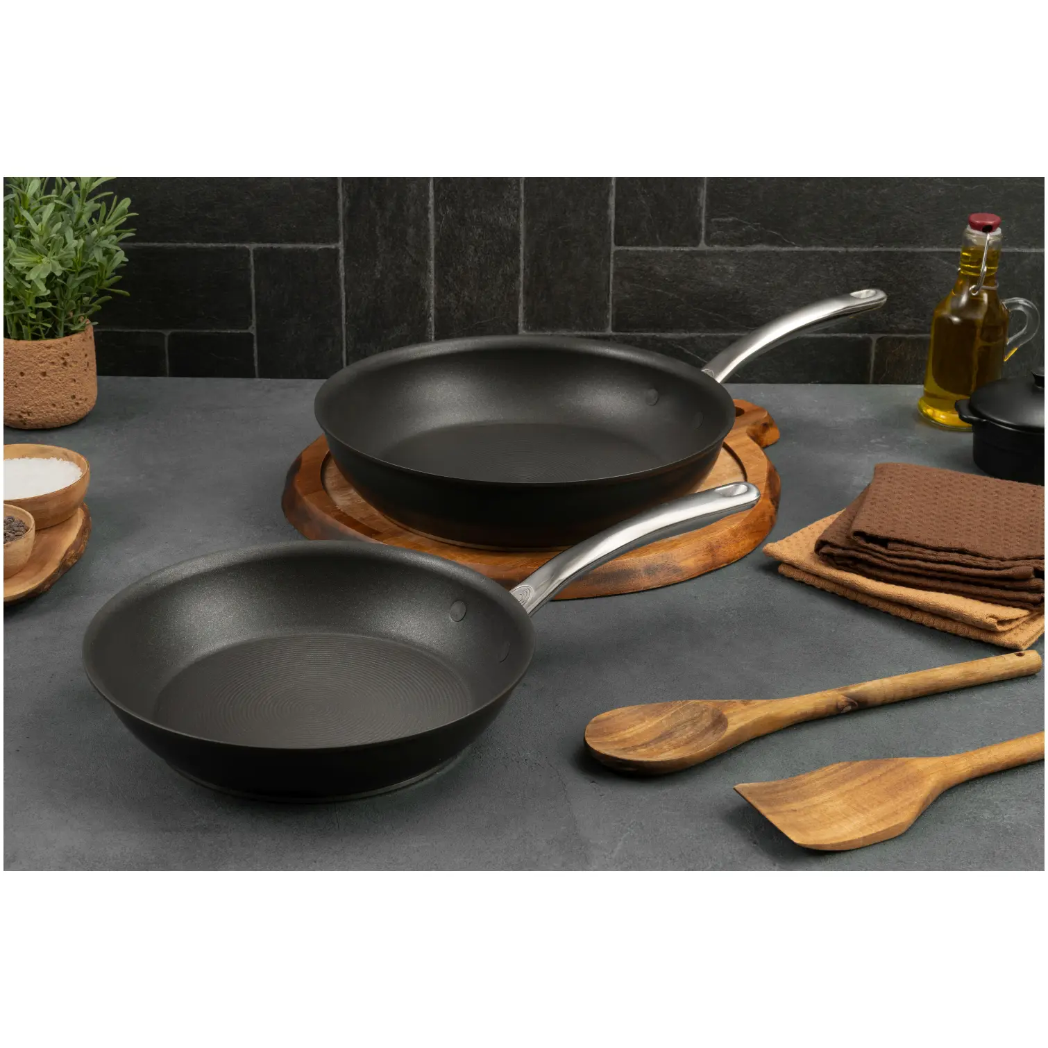 Circulon Excellence Frypan Twin Pack 26cm & 30cm