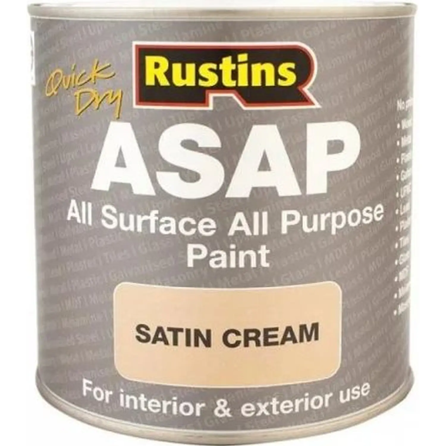 Rustins ASAP Cream 250ml