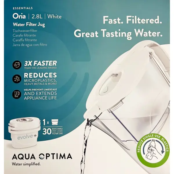 Aqua Optima Oria 2.8L Water Filter Jug