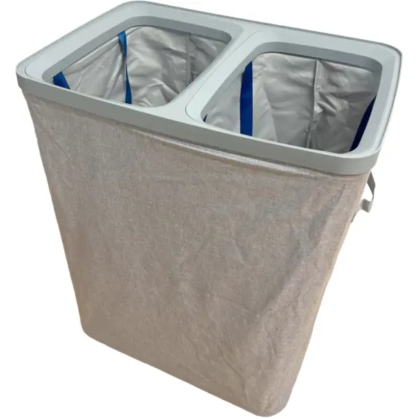 Blue Canyon Dual Laundry Hamper 100L 56x40x67cm