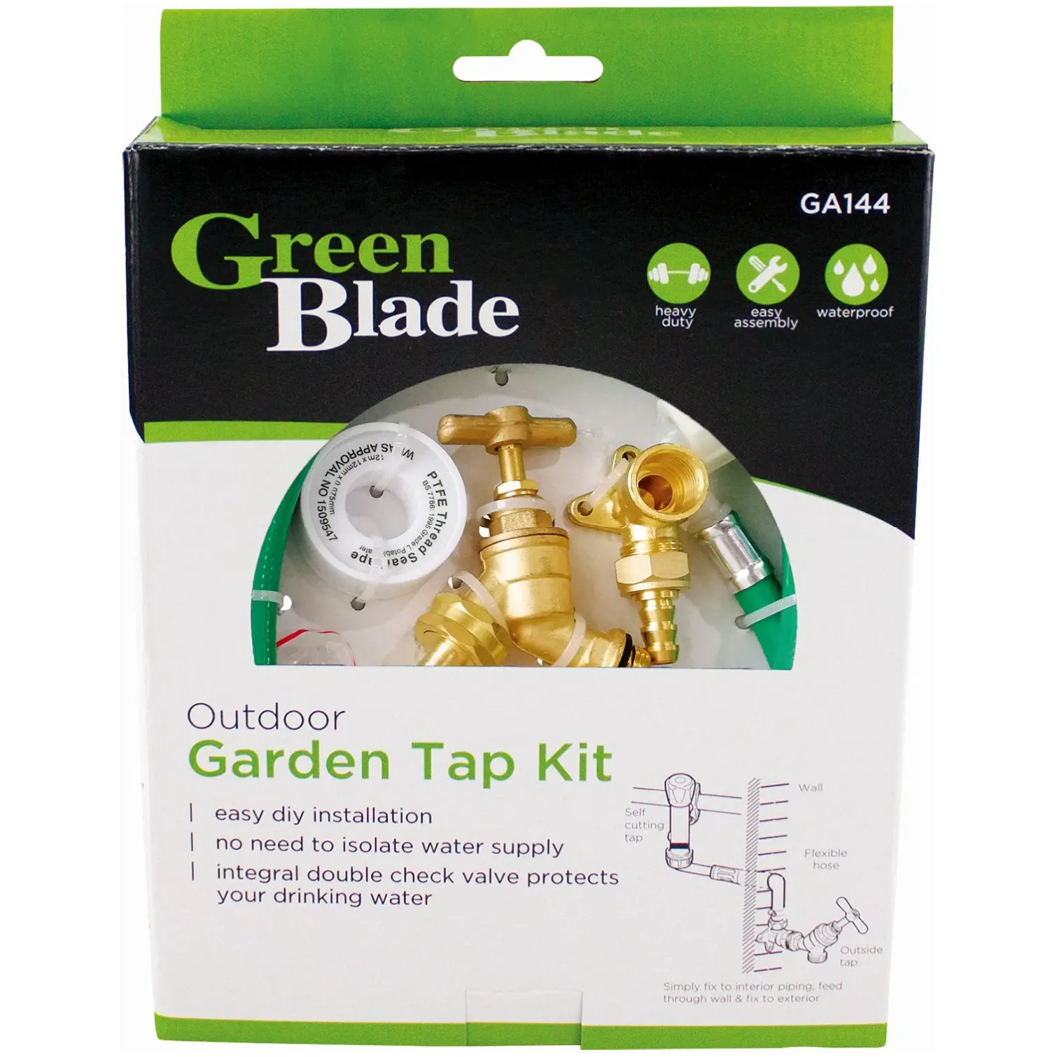 Green Blade Outdoor Tap Kit