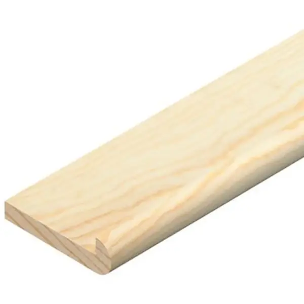 CMO0022 Cheshire Mouldings Pine Hockey Stick 8mm x 26mm x 2.4m