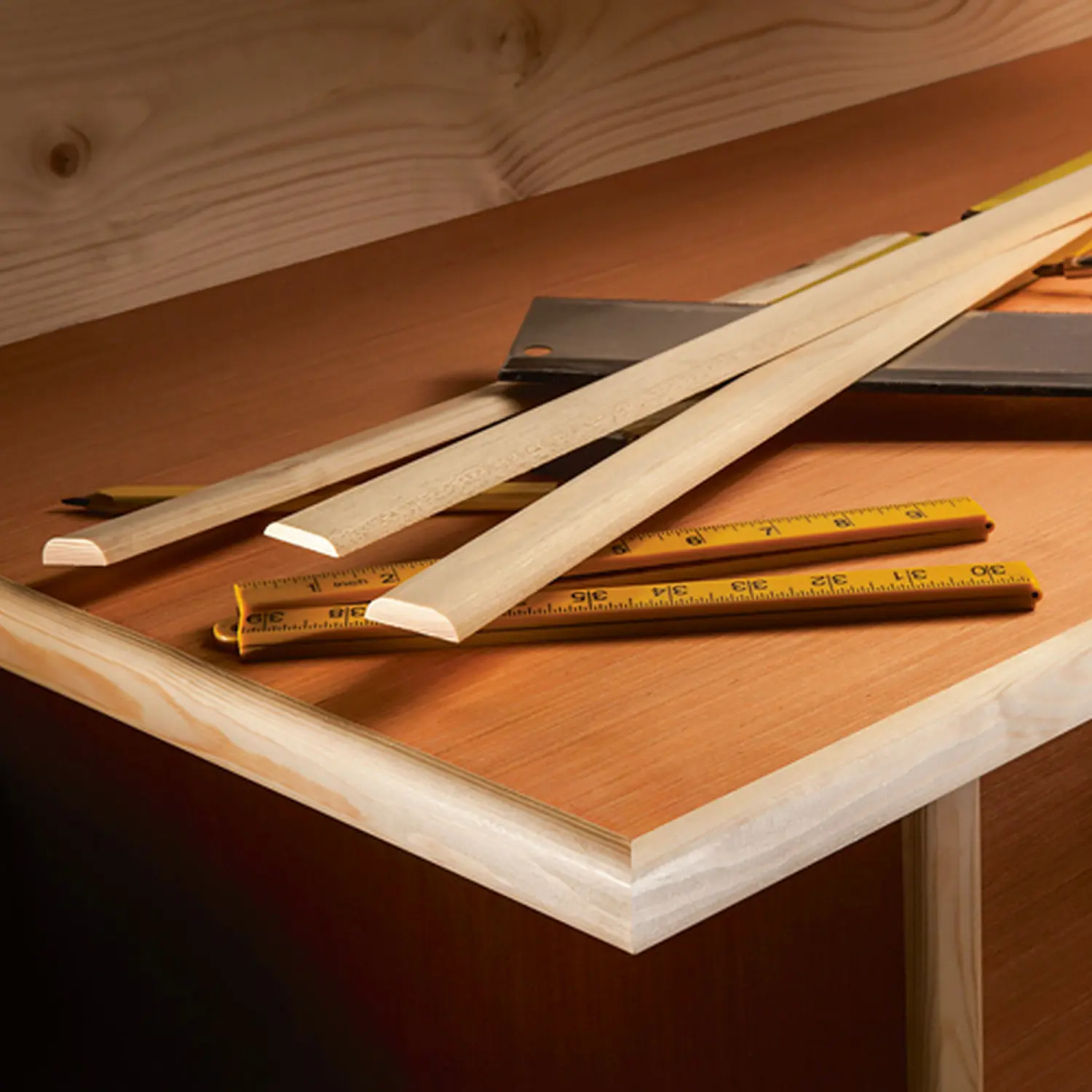 Cheshire Mouldings Pine Hockey Stick 8mm x 26mm x 2.4m