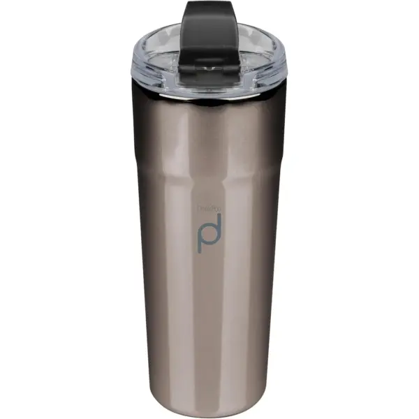 GRU0010 Grunwerg Drink Pod Coffee Mug 500ml Metallic Black