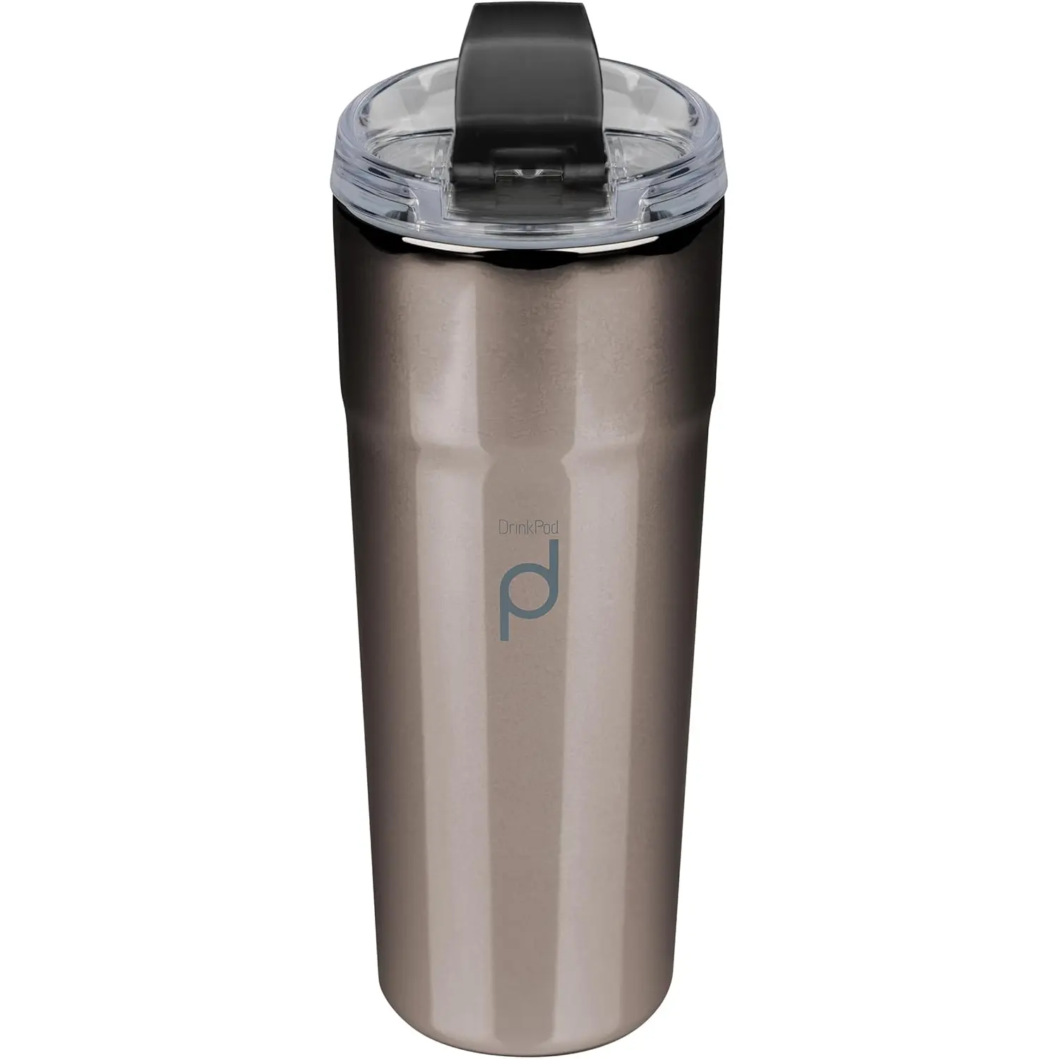 Grunwerg Drink Pod Coffee Mug 500ml Metallic Black