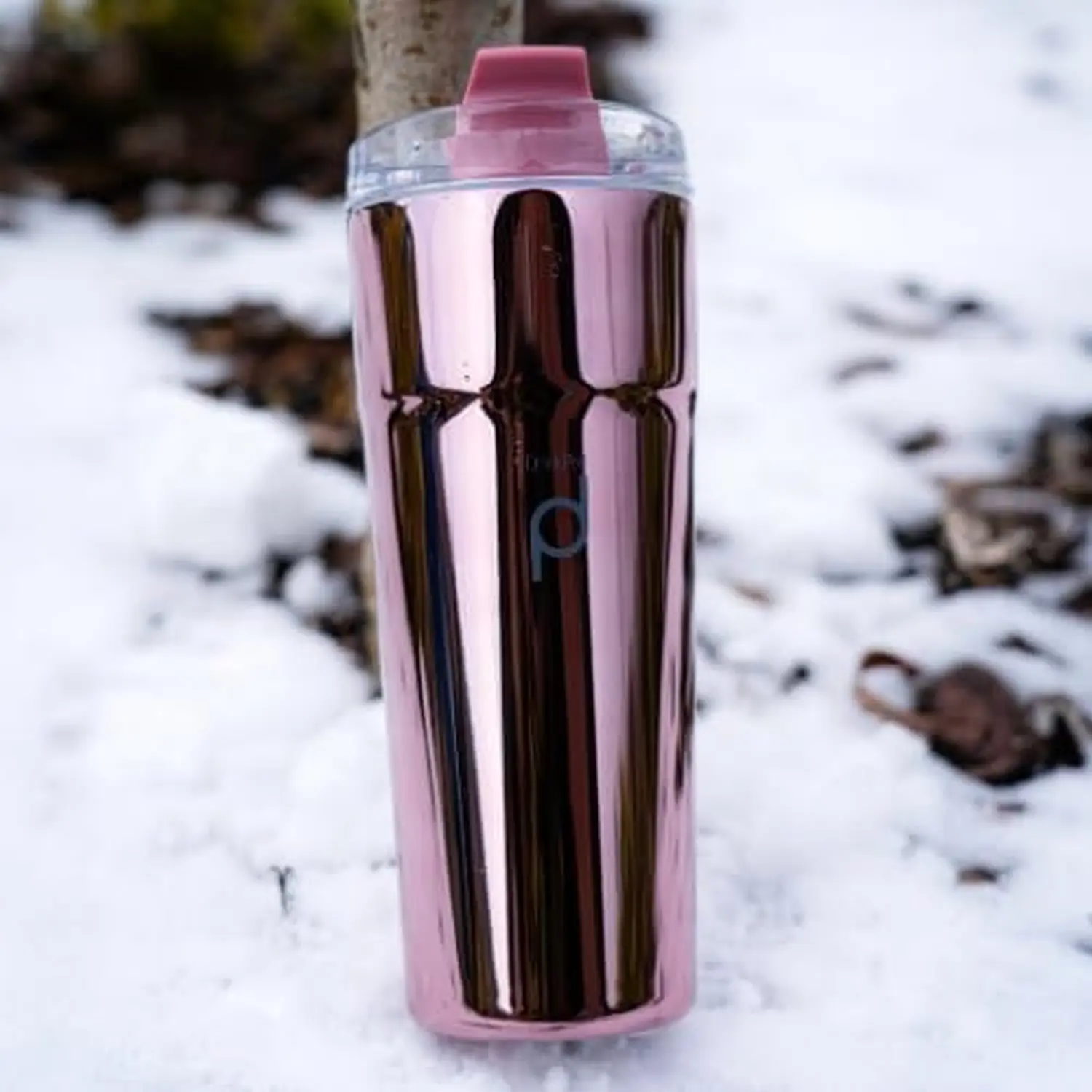 Grunwerg Drink Pod Coffee Mug 500ml Metallic Rose