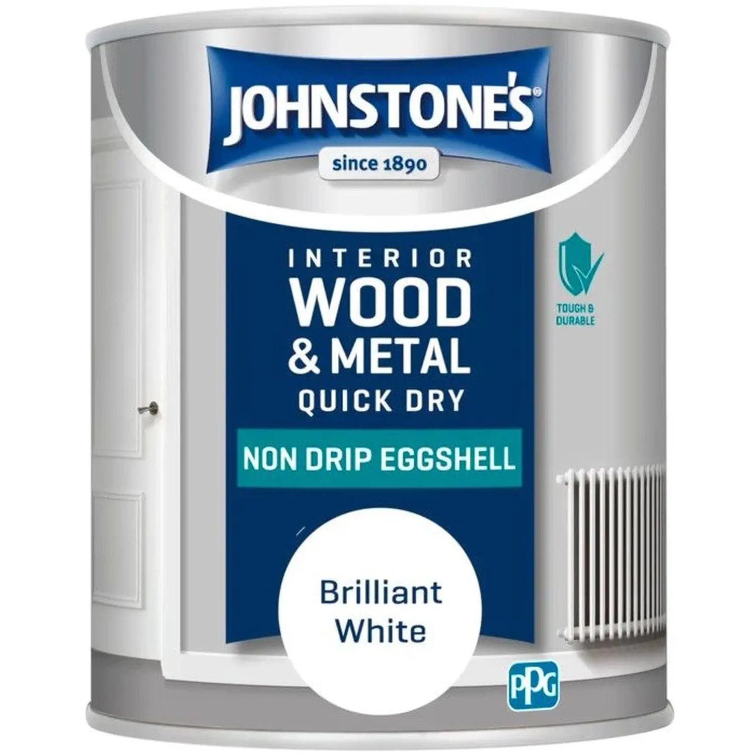 Johnstones Eggshell White 750ml