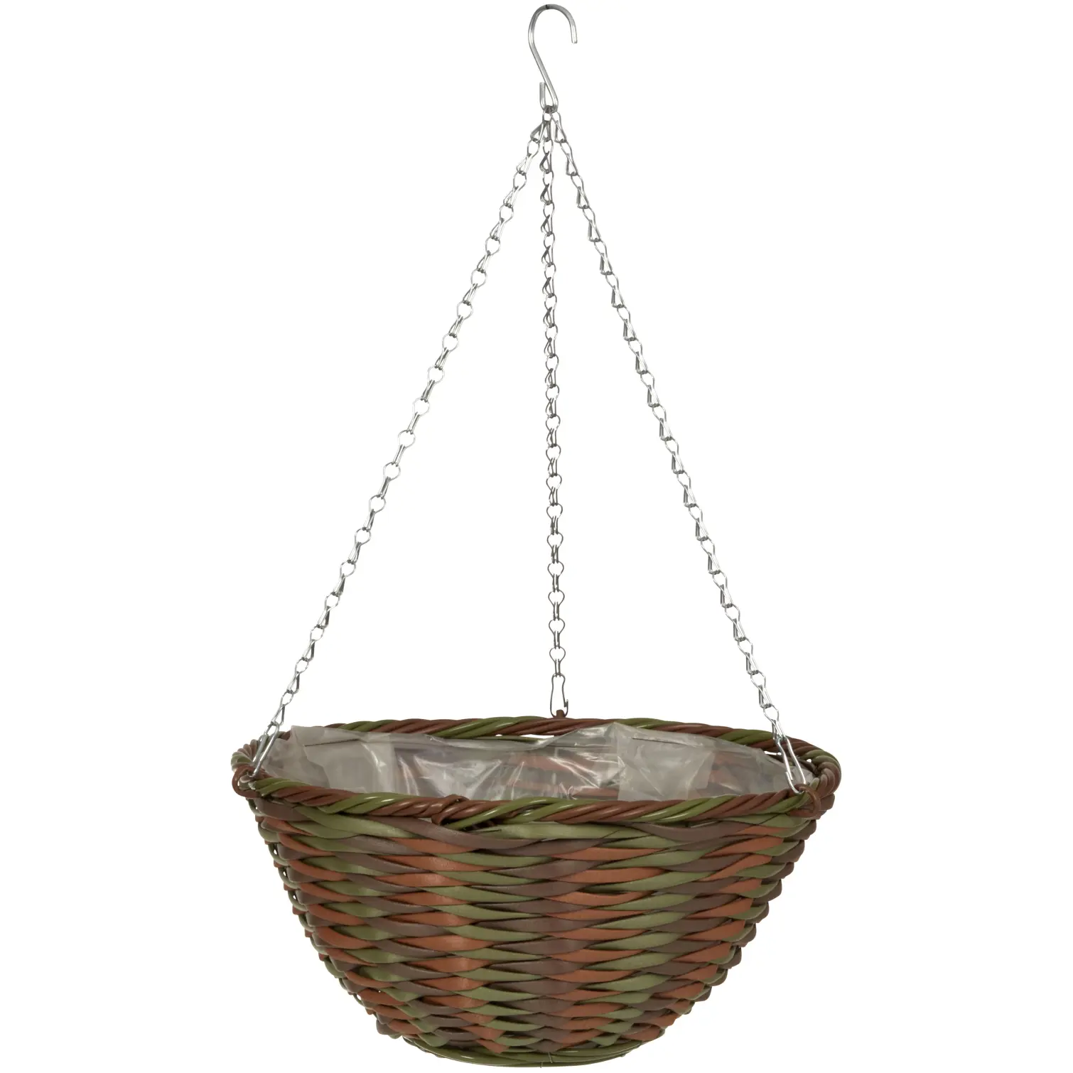 Smart Garden Hanging Basket Rattan Forester 14"