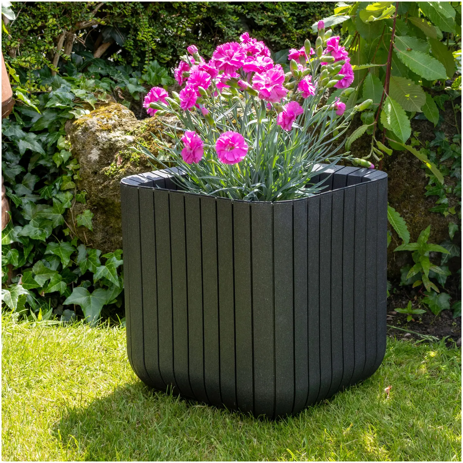 Keter Cube Planter 21.5ltr Anthracite