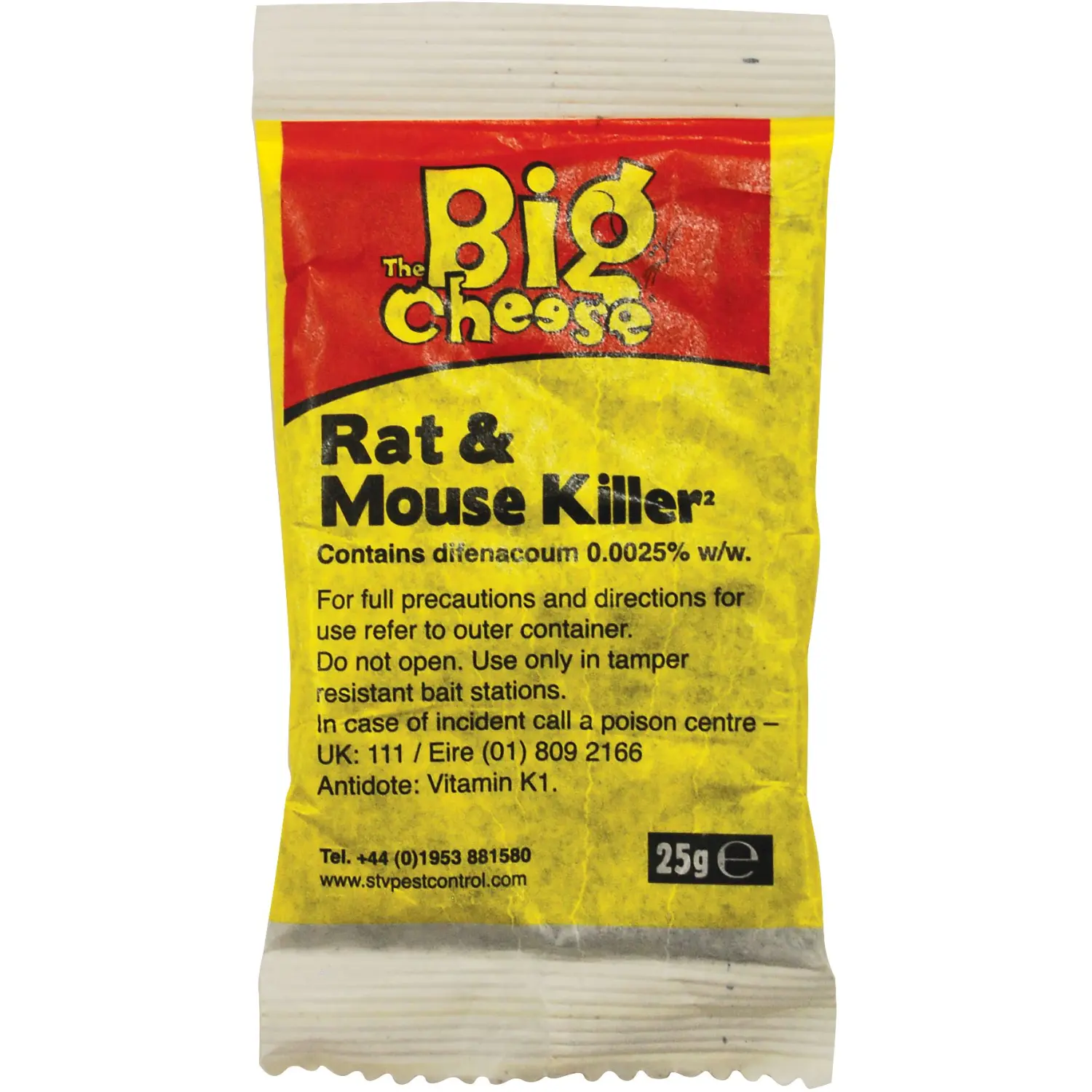 Big Cheese Mouse Killer Grain 6 Sachet