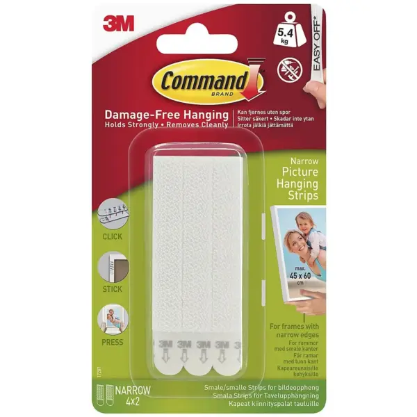 TMD0018 Command Narrow Picture Strips 4 Pack