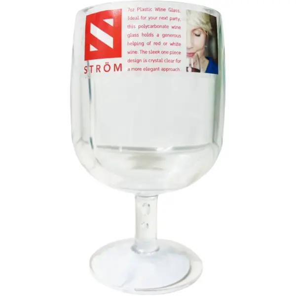 Strom Plastic Wine Glass 200ml