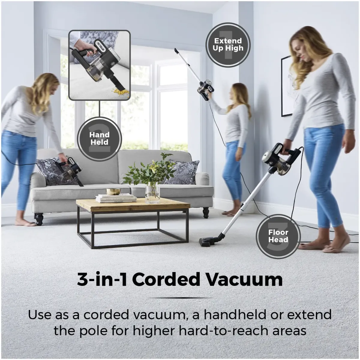 RKW0476_2 Tower Pole Vac 3in1 Corded