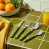 Grunwerg Bistro Cutlery Set Green16Pce