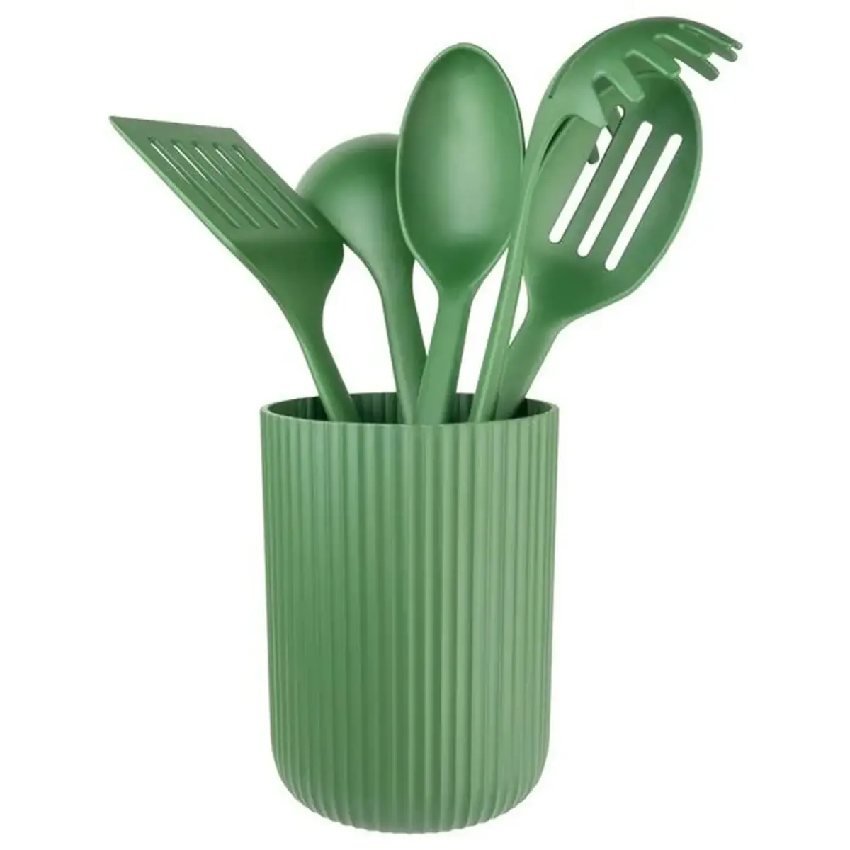 Greenworks Recycled Utensils 5Pce Set Green