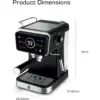Swan Pump Digital Coffee Machine