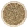Tradestock Leaf & Loom Cream Seagrass Placemats 2Pk