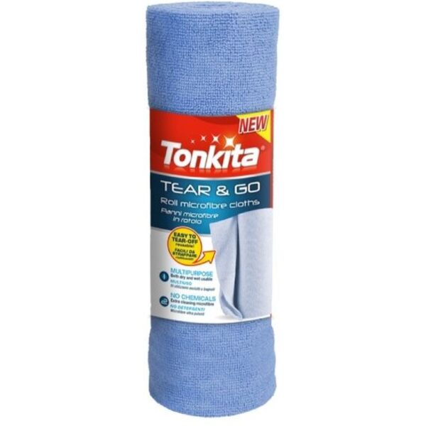 Tonkita Tear & Go Microfibre Cloths