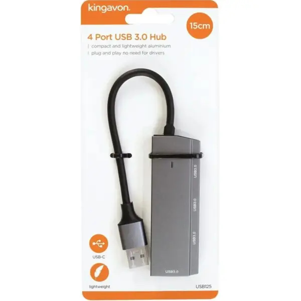 BLS0460 Kingavon 4 Port USB 3.0 Hub