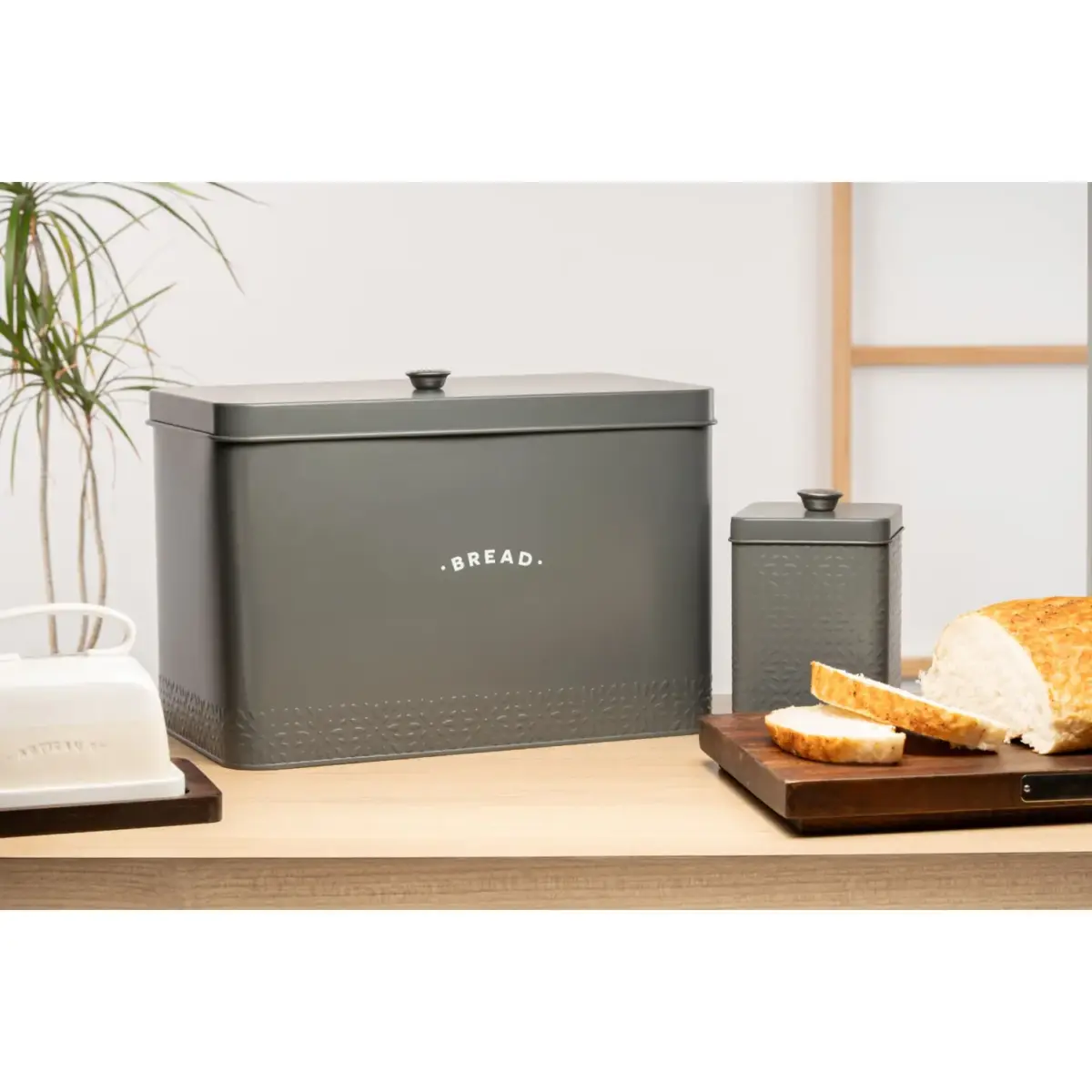 Artisan Street Bread Storage Bin Smoke