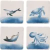 The Coast Ceramic Coasters 4Pk